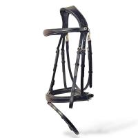 HORSENA ENGLISCHE LEDERTRENSE FANCY WIDE - 2355