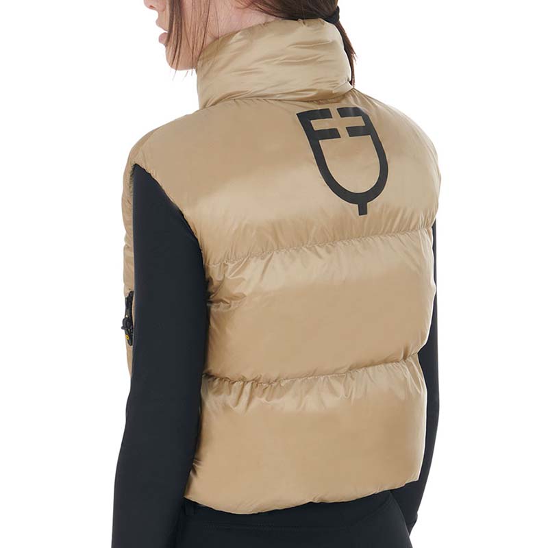 Equestro Damen Kurzsteppweste Bomber-Stil - 9850