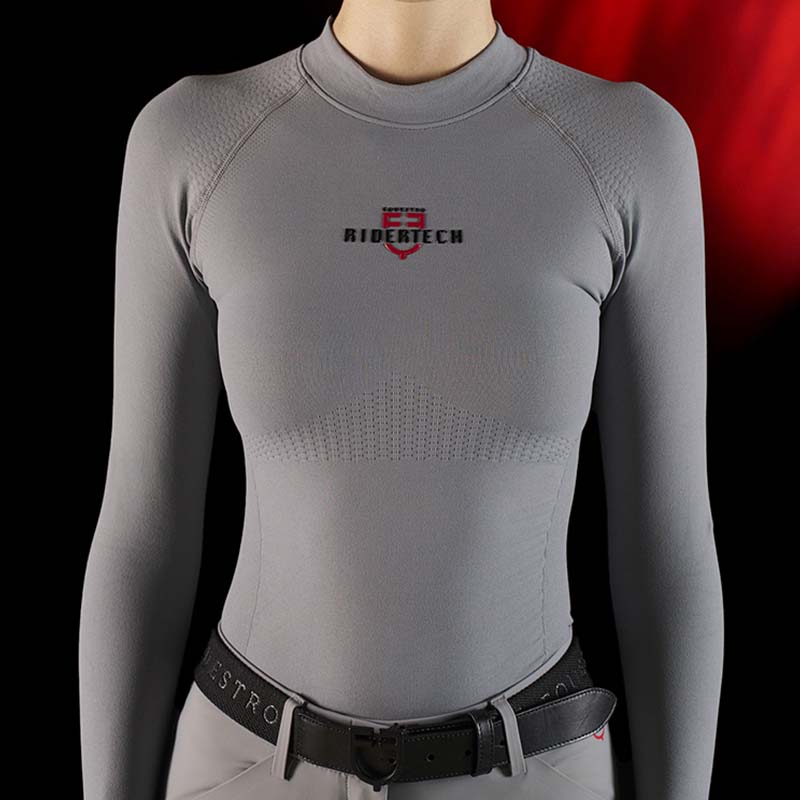 Equestro ridertechnology base layer technisches reitshirt