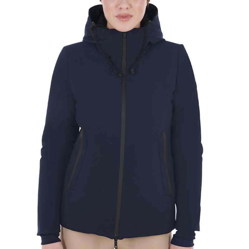 Equestro Kurze Winterjacke für Damen, Wasserdicht und Winddicht - 9732