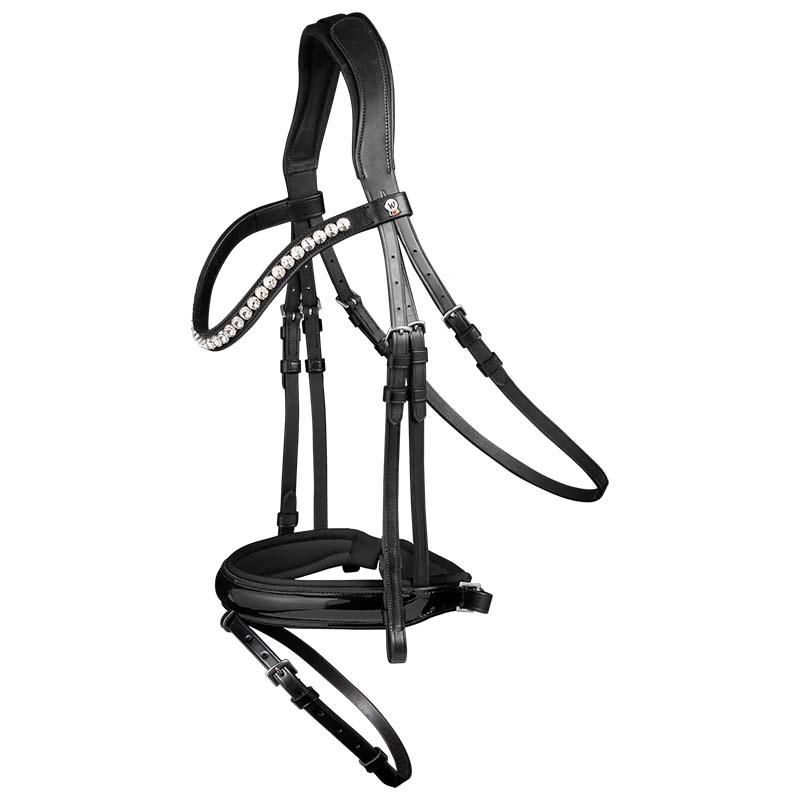 Anatomische Englische Trense Waldhausen X-Line Evermore mit Kristallen - 2326