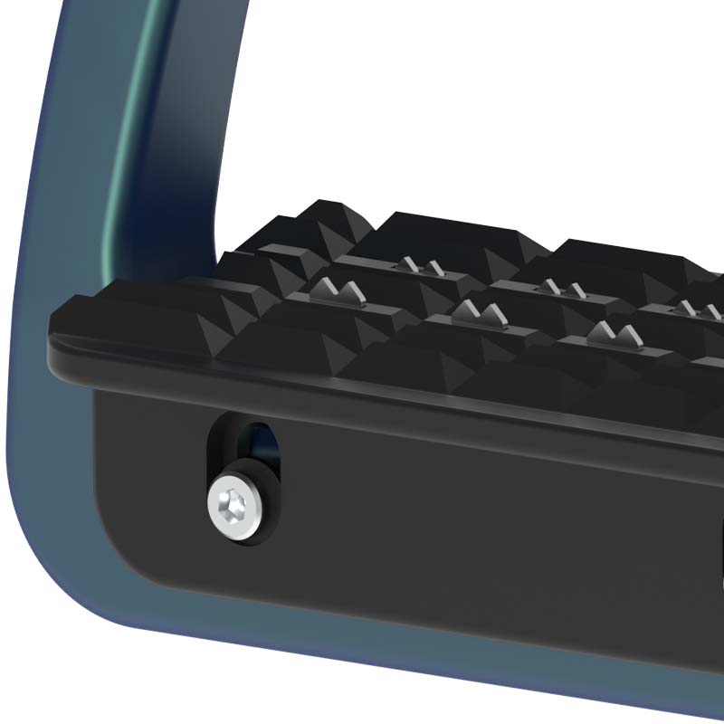 Sicherheitssteigbügel safe riding s3 chamaleon aus anticorodal-aluminium made in italy - 3174