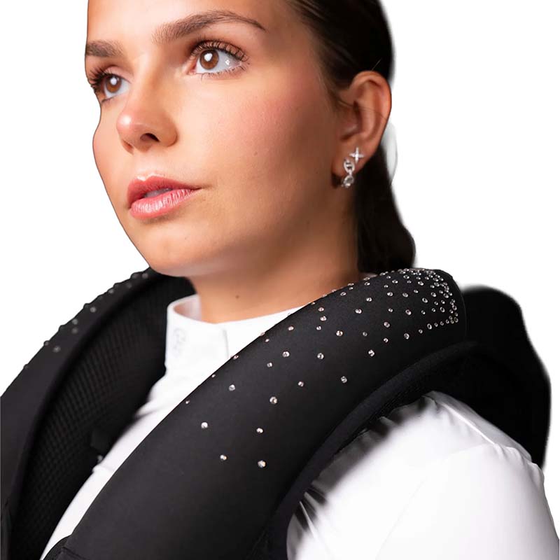 Damen Airbag Reitweste mit Kristallen - Seaver SAFE FIT CRYSTAL RAIN - 3465