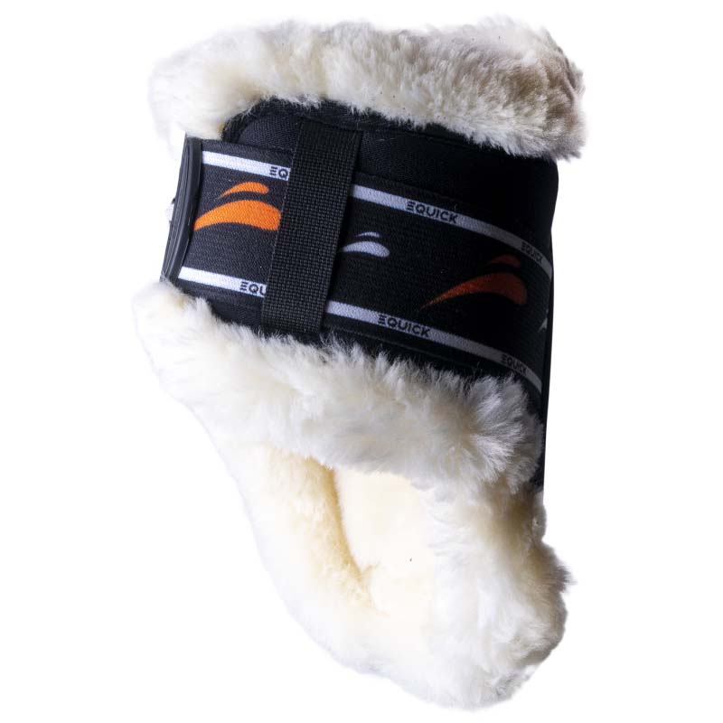 eQuick Vibe Rear Fluffy Gamaschen mit Kunstwollfutter - 1620
