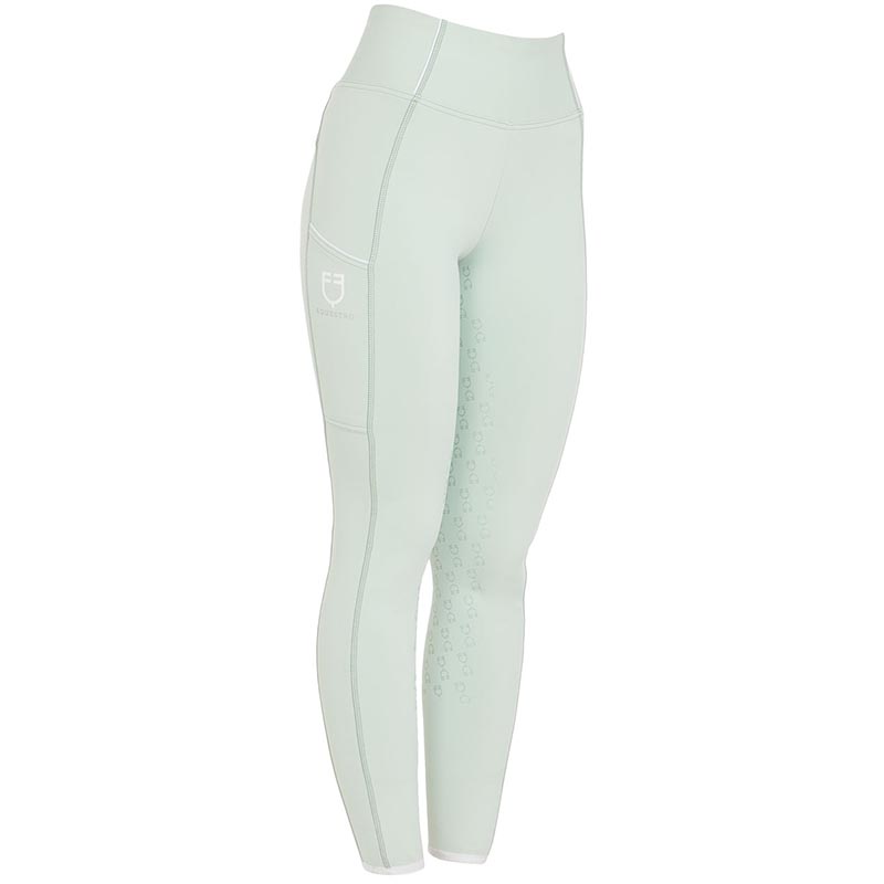 Damen Leggings Equestro Grip Vollbesatz Hohe Taille - 3577