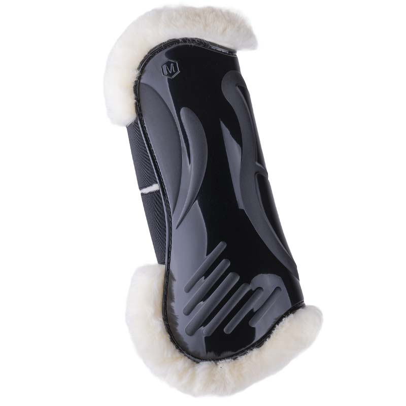 eQuick Vibe Front Fluffy Velcro Gamaschen mit Kunstwollfutter - 1621