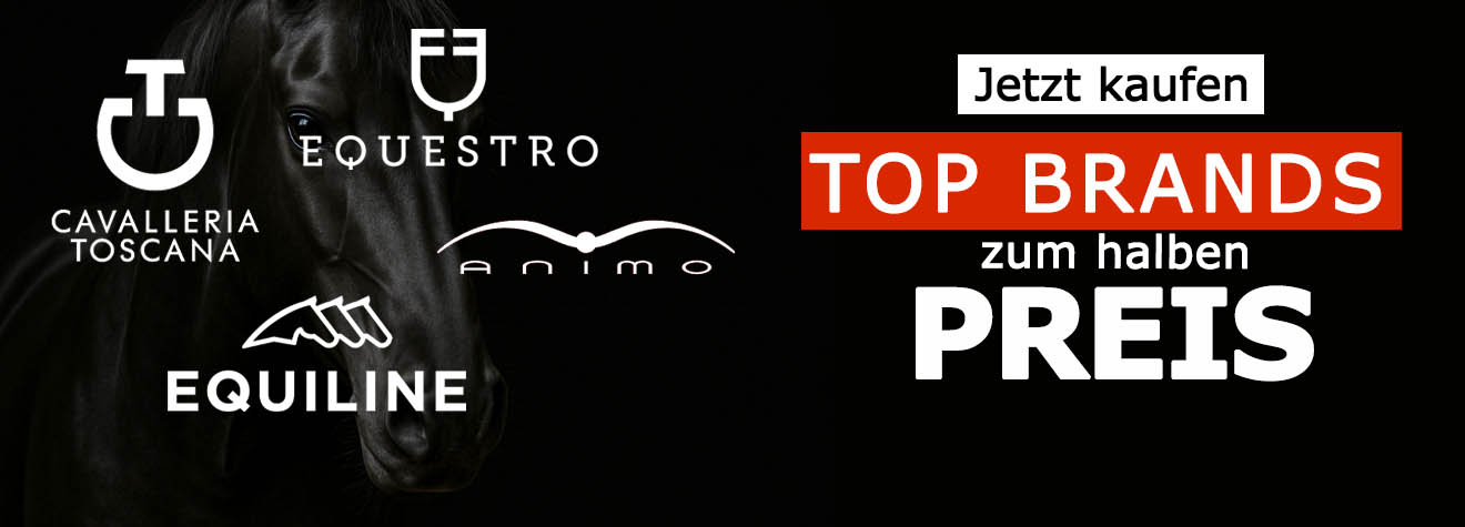 Black Friday-Rabatte auf Top-Reitsportmarken - Equiline, Equestro, Cavalleria Toscana, Animo und mehr