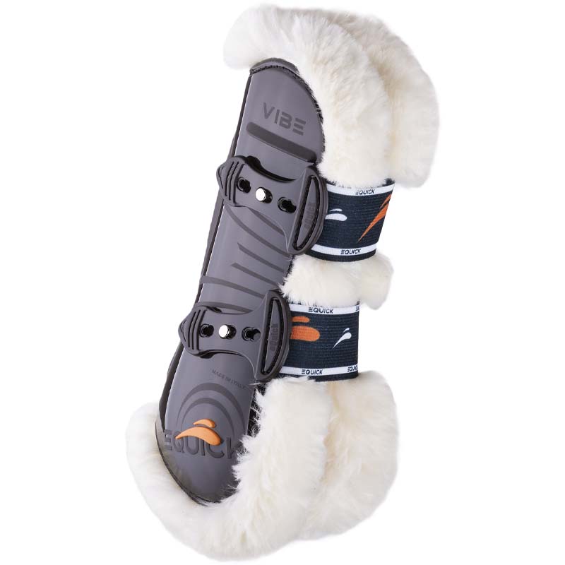 eQuick Vibe Front Fluffy Gamaschen mit Kunstwollfutter - 1619