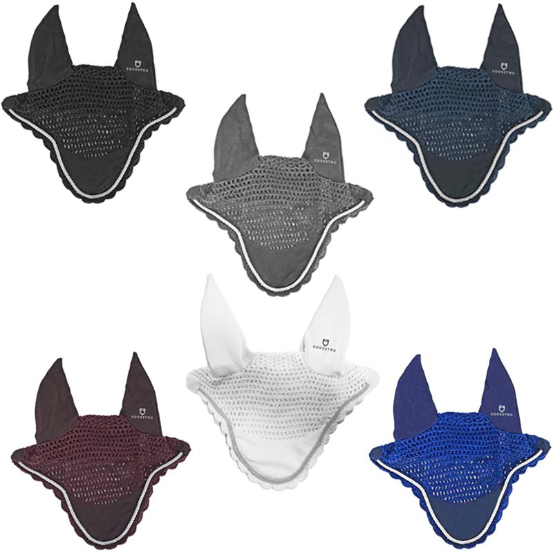 Equestro Ear Net mit Schnur - 0585