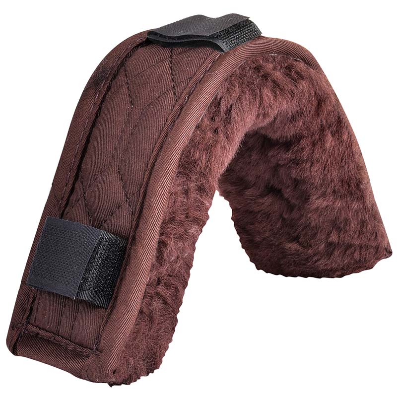 Zaum Padding mit Lamm Um Pferd Nose und Kopf ab 18 cm - 2316