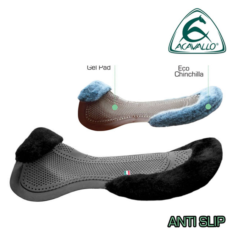 Gel Active Acavallo mit Rand in Eco Chinchilla - 2946