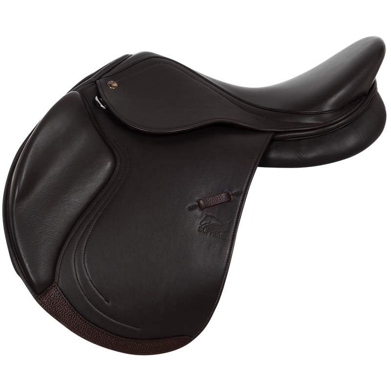 Supreme Jumping Saddle Sydney Modell aus Doppeltem Leder - 2838