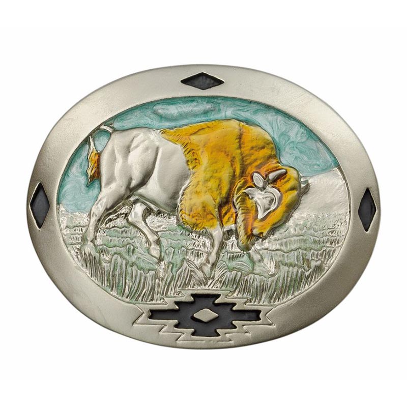 Western lakota verschiedene figuren schnalle - 4186
