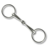 EINFACH GEBROCHENES GEBISS VOLL AUS EDELSTAHL CURVED MOUTH