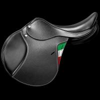 SPRINGSATTEL EQUILINE SADDLE DIVISION Mod. TALENT mit FLAGGE