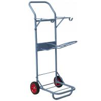 FARBIGER SATTEL UND TACK TROLLEY