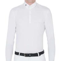 MÄNNLICHES EQUESTRO NESTOR POLOSHIRT MIT LANGARM