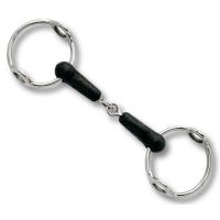 GUMMI BACKENRING GAG BIT EDELSTAHL