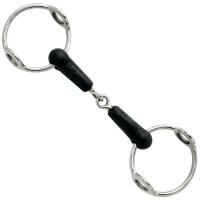 GUMMI BACKENRING GAG BIT EDELSTAHL