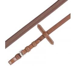 EQUESTRO ENGLISCH ZÜGEL ITALIENISCHEN LEDER GUMMI PASCAL - 2384