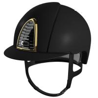 CASCO KEP ITALIA Modell CROMO 2.0 TEXTILE SCHWARZ MIT GOLD FRAME