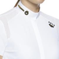 DAMEN CAVALLERIA TOSCANA R-EVO PERFORIERTES POLOSHIRT