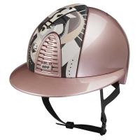 KEP ITALIA HELM CROMO 2.0 PEGASUS DIAMOND PINK GRAUEM EINSATZ