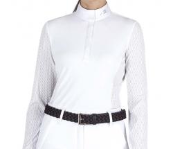 DAMEN EQUILINE CATIC SHOW SHIRT mit LANGEM ÄRMEL - 9219