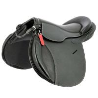 KINDERSATTEL PONY PAD EVOLUTION JUMPING AUS ECHTEM VOLLNARBENLEDER