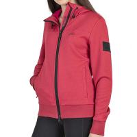 SPORTSWEATSHIRT MIT FULL ZIP EQUILINE MIT KAPUZE CALIEC FÜR DAMEN