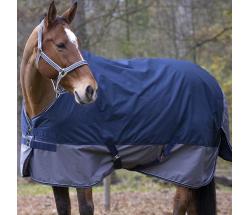 WASSERDICHTE WOLLDECKE FÜR PFERD UND PONY OHNE AUFLADUNG - 0524