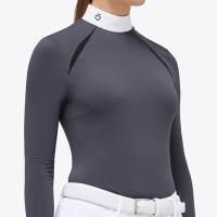 WETTKAMPF-POLO CAVALLERIA TOSCANA AUS TECHNISCHEM PIQUET und JERSEY für DAMEN