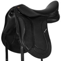 SUPREME STOCKHOLM DRESSAGE SATTEL DOPPELTES LEDER MIT AUSTAUSCHBARER STIRNBAND