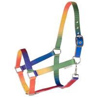 VERSTELLBARES NYLON REGENBOGEN-HALFTER