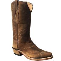 WESTERN DAMEN- UND JUNIOR-STIEFEL NUBUK NARROW TOE