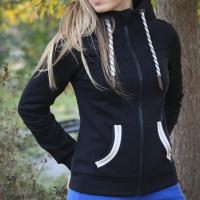 SWEATSHIRT FÜR DAMEN UND KINDER MIT STEHKRAGEN PENELOPE Modell COMÈTE