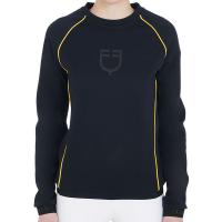 EQUESTRO SWEATSHIRT MIT RUNDHALSAUSSCHNITT für DAMEN