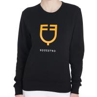 EQUESTRO SWEATSHIRT MIT RUNDHALSAUSSCHNITT für DAMEN