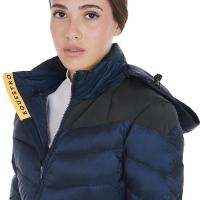 EQUESTRO SLIM FIT DAUNENJACKE MIT KAPUZE für DAMEN
