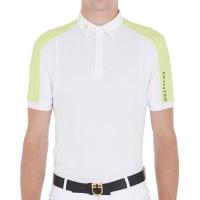 HERREN EQUESTRO COMPETITION POLO SHIRT MIT KNÖPFEN KURZARM
