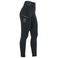 LEGGINGS EQUESTRO VOLLGRIP MIT STRASS