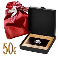 MYSELLERIA GESCHENKKARTE VON Euro 50.00 Weihnachtspaket - 0159