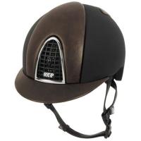 HELM KEP ITALIA Modell CROMO T mit BRAUNEM LEDER