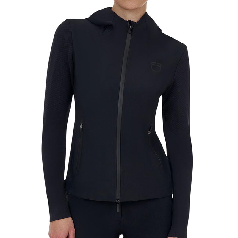 Equestro ridertechnology damen technischer kapuzenpullover