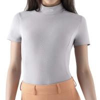 EQUILINE CYELEC DAMEN-TRAINING-POLOSHIRT MIT ZIP
