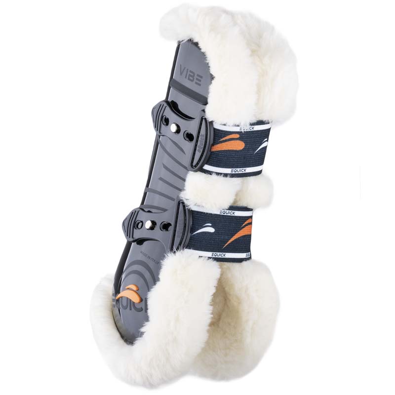 eQuick Vibe Front Fluffy Gamaschen mit Kunstwollfutter - 1619