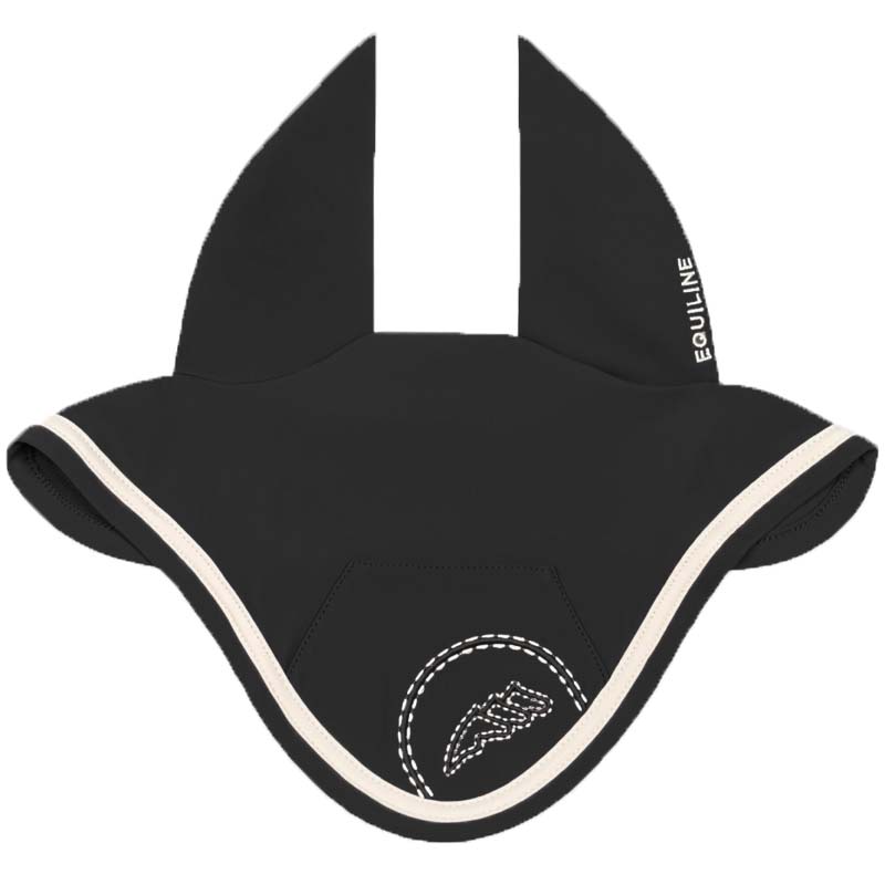 Equiline fliegenhaube eonda mit gesticktem logo