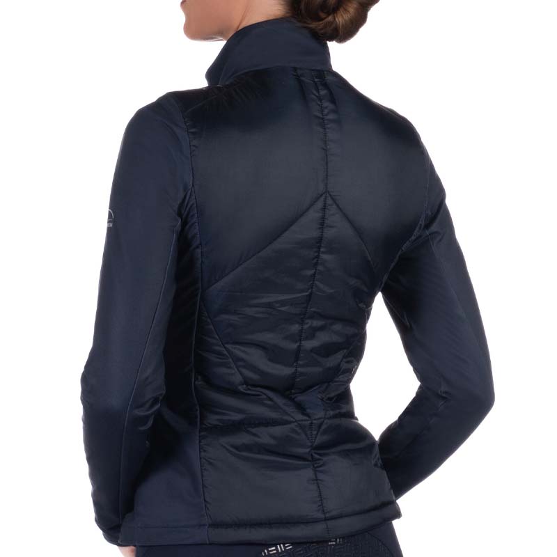 Atmungsaktive Jacke aus Nylon und Jersey für Damen und Mädchen HKM - 2179