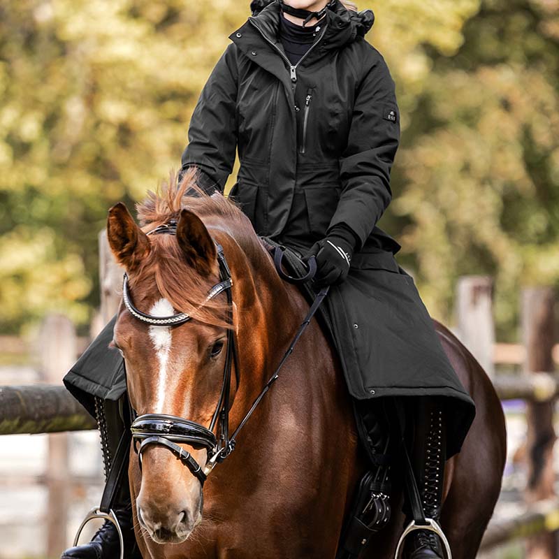 Langer Winter-Reitmantel ELT Performance Opal - 2615