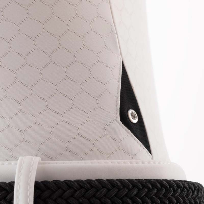 Turnier Reitpolo Equiline CUADRO Perforiert Kurzarm für Damen - 9206